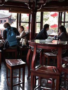 Old Shanghai Teahouse Interior