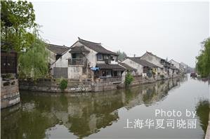 Beautiful scenery of Fengjing Ancient Town